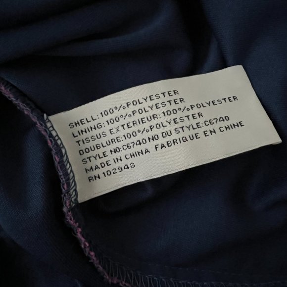 EUC Tulle Colorblock Maxi Dress Sz XS - Picture 9 of 9